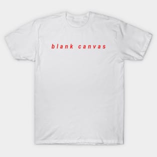 blank canvas T-Shirt